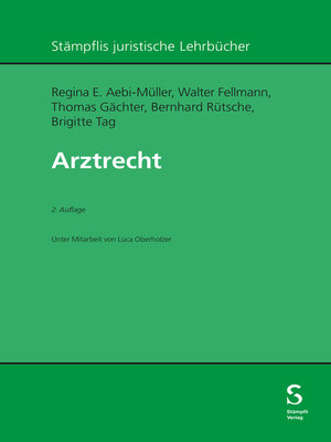 cover image of Arztrecht